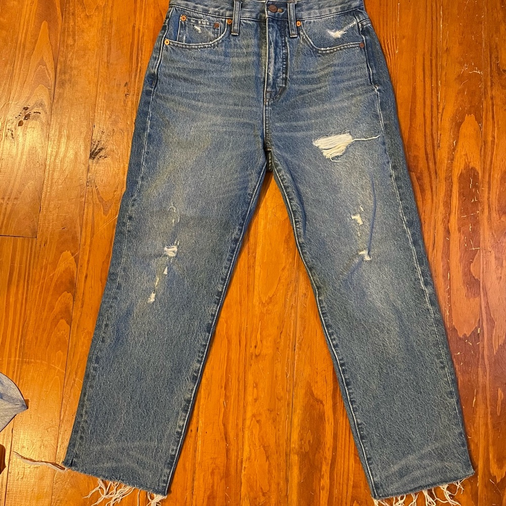 Madewell Classic Straight Jeans